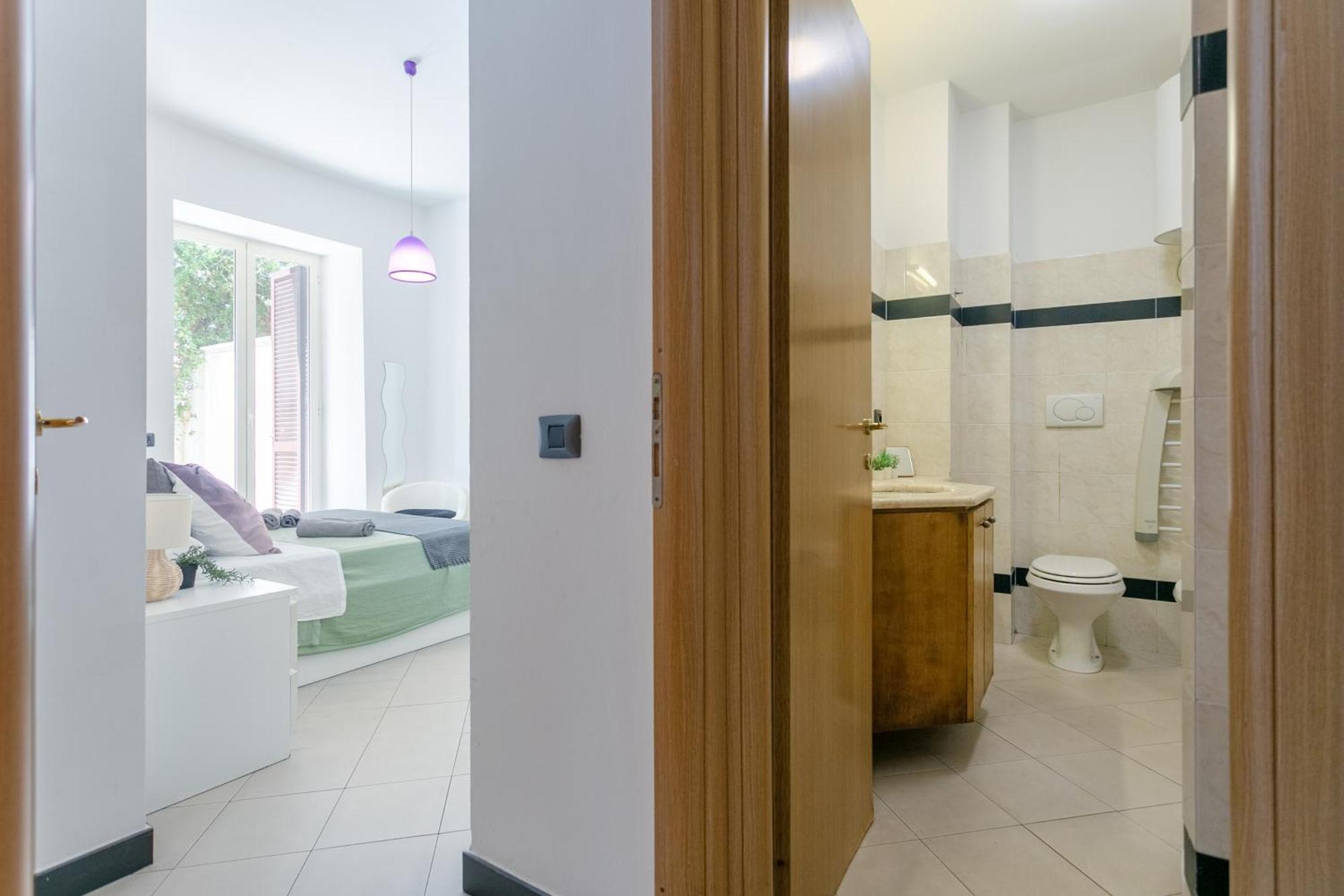 Holiday Homes Rome - Green Apartment S Camillo - Near Trastevere Eksteriør billede